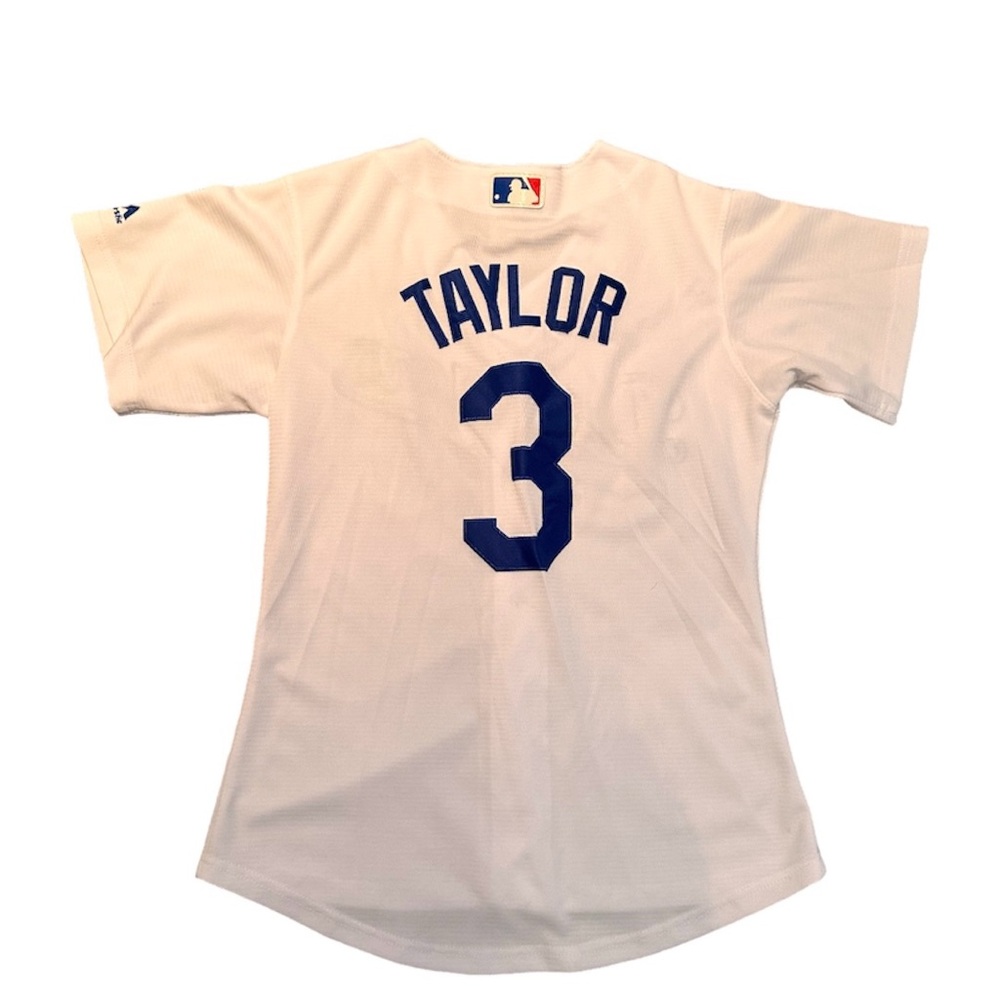 Dodger’s Youth Taylor no. 3 baseball jersey in a youth size S/P/P.